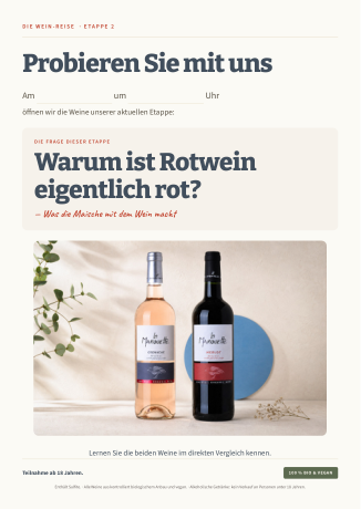 Druckansicht: Verkostung im Laden